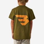 Youth Flying B Orange Short Sleeve
